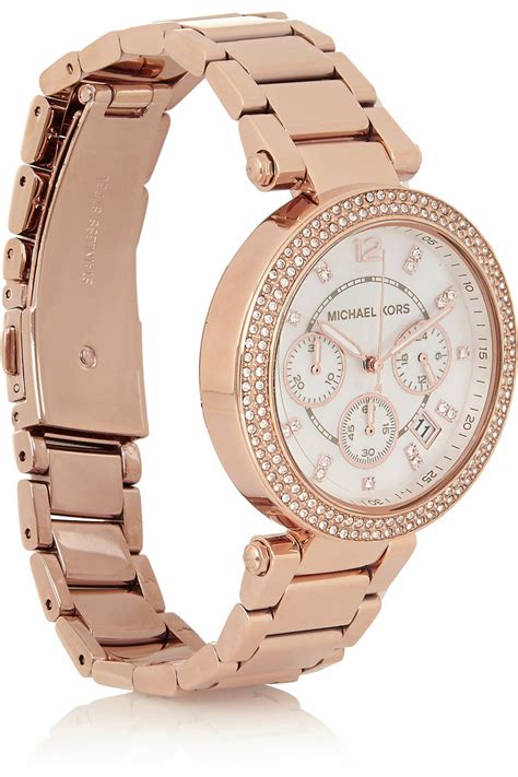 michael kors swarovski watch|michael kors parker.